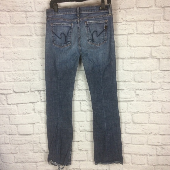 Citizens of Humanity Low Waist Bootcut blue jeans - Picture 6 of 8